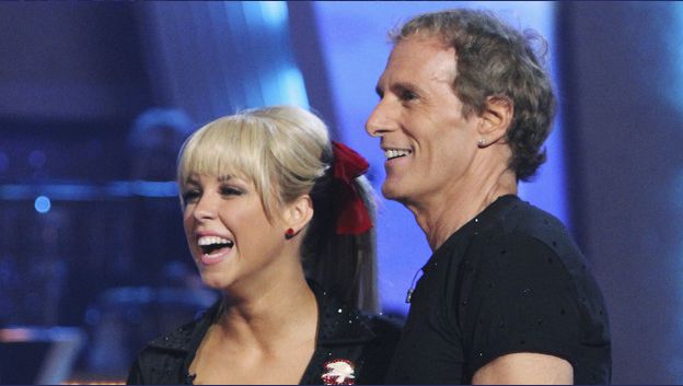 Michael Bolton and Chelsie Hightower on DWTS