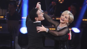 Florence Henderson and Corky Ballas on DWTS.