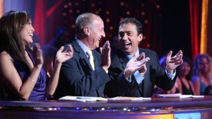 The judges were all smiles last night on DWTS.